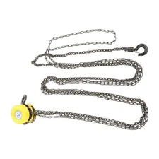 1 Ton/2200lbs 15Ft / 4.5M Hand Chain Hoist Lift G60 Manual Hand Chain Block
