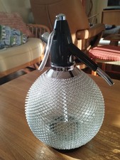 Beautiful and rare Vintage mid-century round soda syphon
