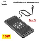 Wireless Car Phone Charger Fast Charging Pad Mat For iPhone Samsung Universal