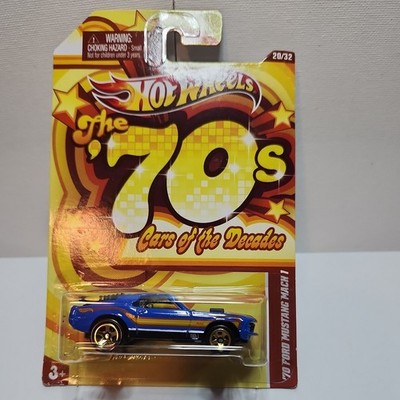 Hot Wheels Cars of the Decades  70s Series  70 Ford Mustang Mach 1 #20/32