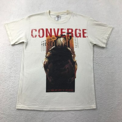 Vintage Converge Metalcore Band Shirt Mens M Cinder Block Broken Vow Jane Doe