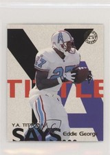 1997 Fleer Goudey YA Tittle Says Eddie George #11 fm0