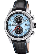 Festina F20695/2 Mens Watch Timeless Chronograph 44mm 10ATM