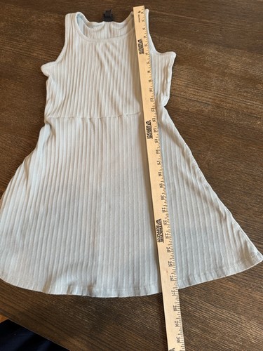 Art Class Girls Sleeveless Dress Size Large 10/12 Light Aqua Blue Green - Picture 7 of 8
