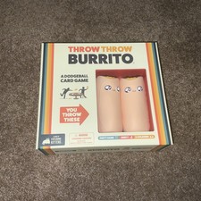 Throw Throw Burrito Game New Dodgeball Party Game
