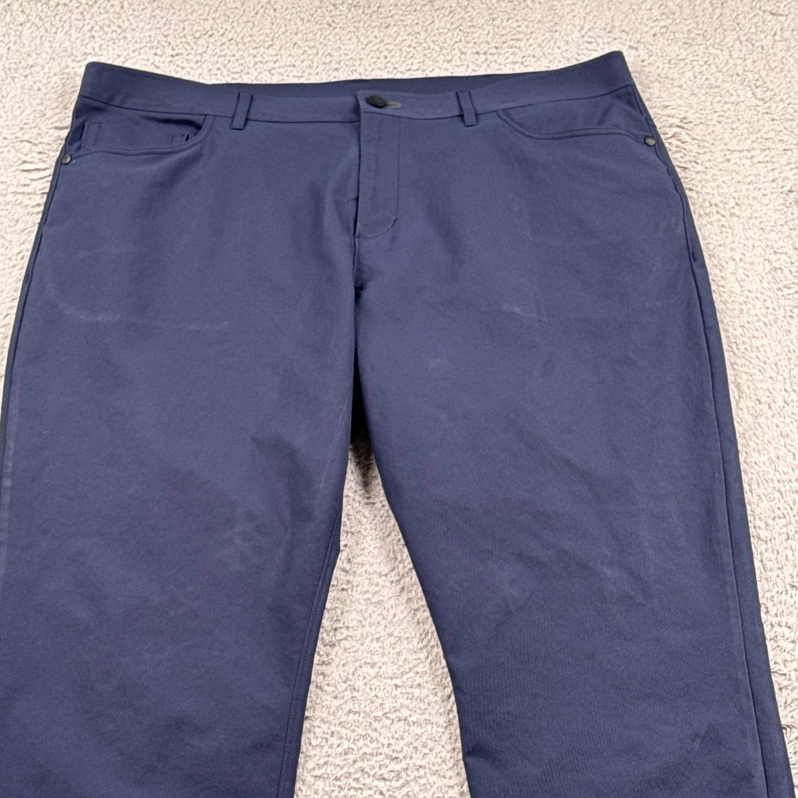 Public Rec Pants Mens 38x30 Blue Performance Stretch Chino Casual Modern