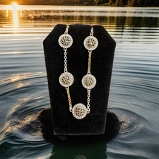 Brighton Bracelet Neptune's Rings Woven Station NWT