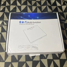 External Optical Drive 6 in 1  Multi-function New Open Box