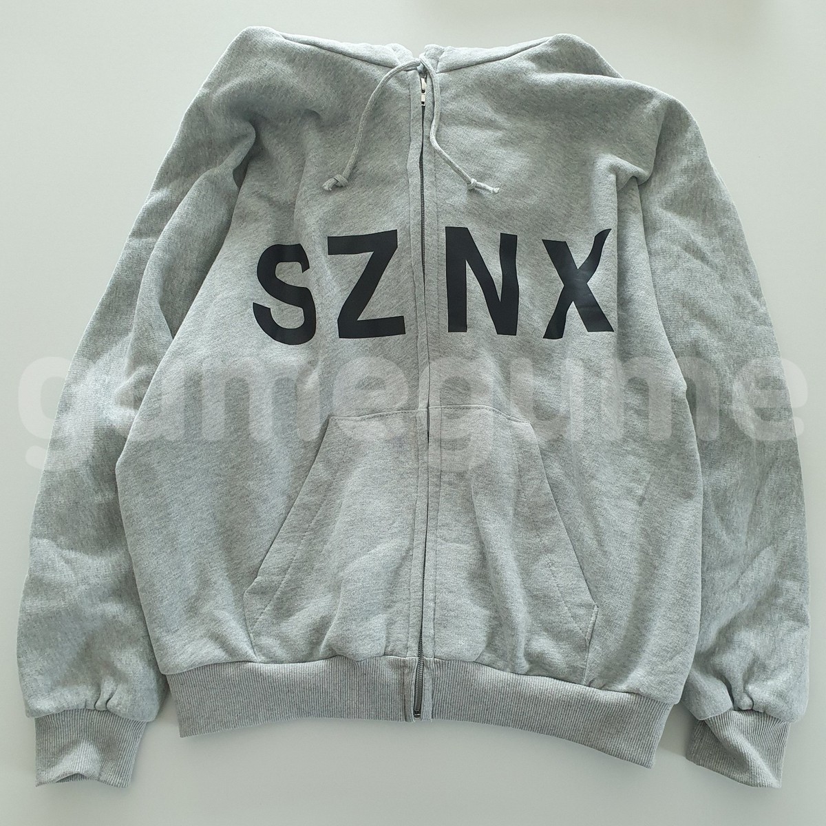 Yeezy HD-10 Gray Long Sleeve Hoodie SZNX Size 2 Ye Live in Korea