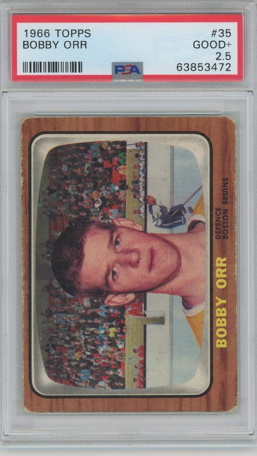 🔥 1966 Topps Bobby Orr #35 PSA 2.5 🔥