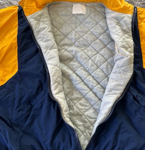 Vintage University of Toledo Rockets Game Worn Delong Baseball Dugout Jacket - Picture 8 of 8