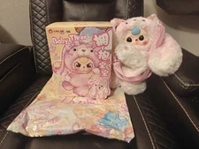 Baby Three 400% Huggable Backpack - Pink Bunny