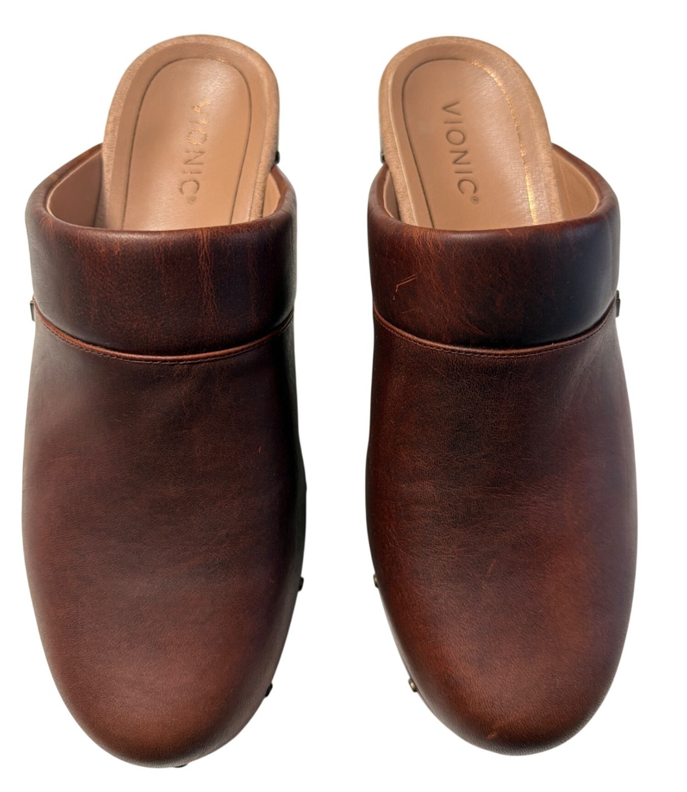 Vionic Brown Leather Clogs - image 10