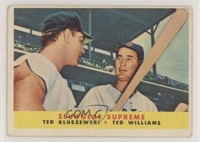 1958 Topps Sluggers Supreme ( ) Ted Kluszewski Williams #321 HOF 0z0n