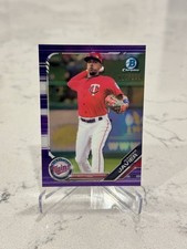 2019 Bowman Chrome Wander Javier #BCP-206 Purple Refractor #/250 - Twins