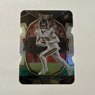 Chris Olave 2022 Select Prizms Black Green Die Cut Refractor Rookie #30 Saints