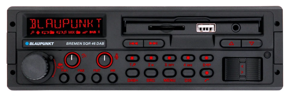 Blaupunkt SD MP3 USB Bluetooth DAB Autoradio für Mercedes E-Klasse W124 S-Klasse - Bild 2 von 4