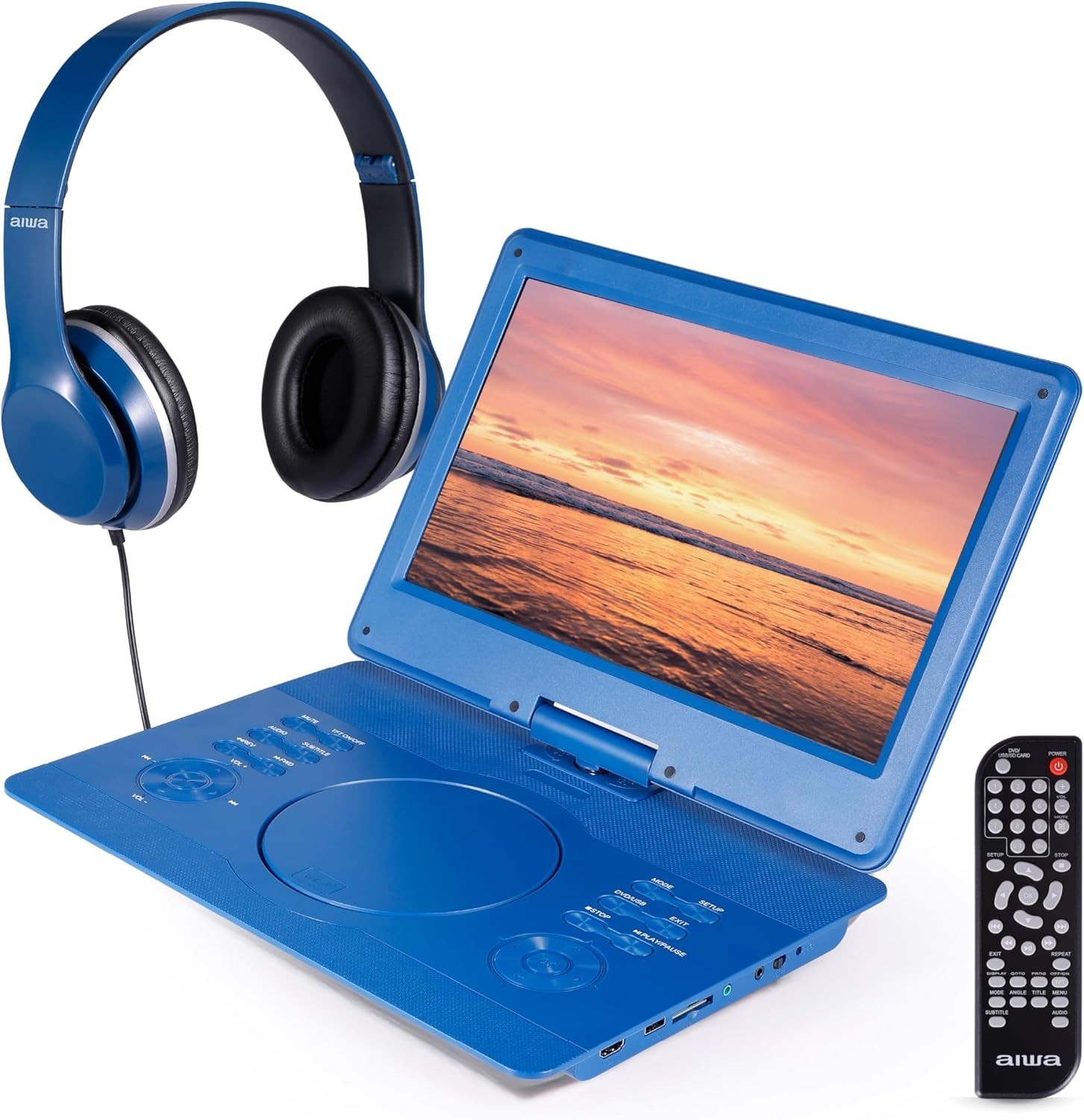 14 Inch Swivel Screen Hdmi Cd Usb Travel Kit - Nib