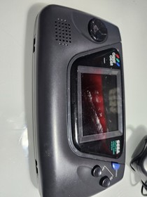 Sega Game Gear Handheld Portable Console/System w Bag & 4 Games