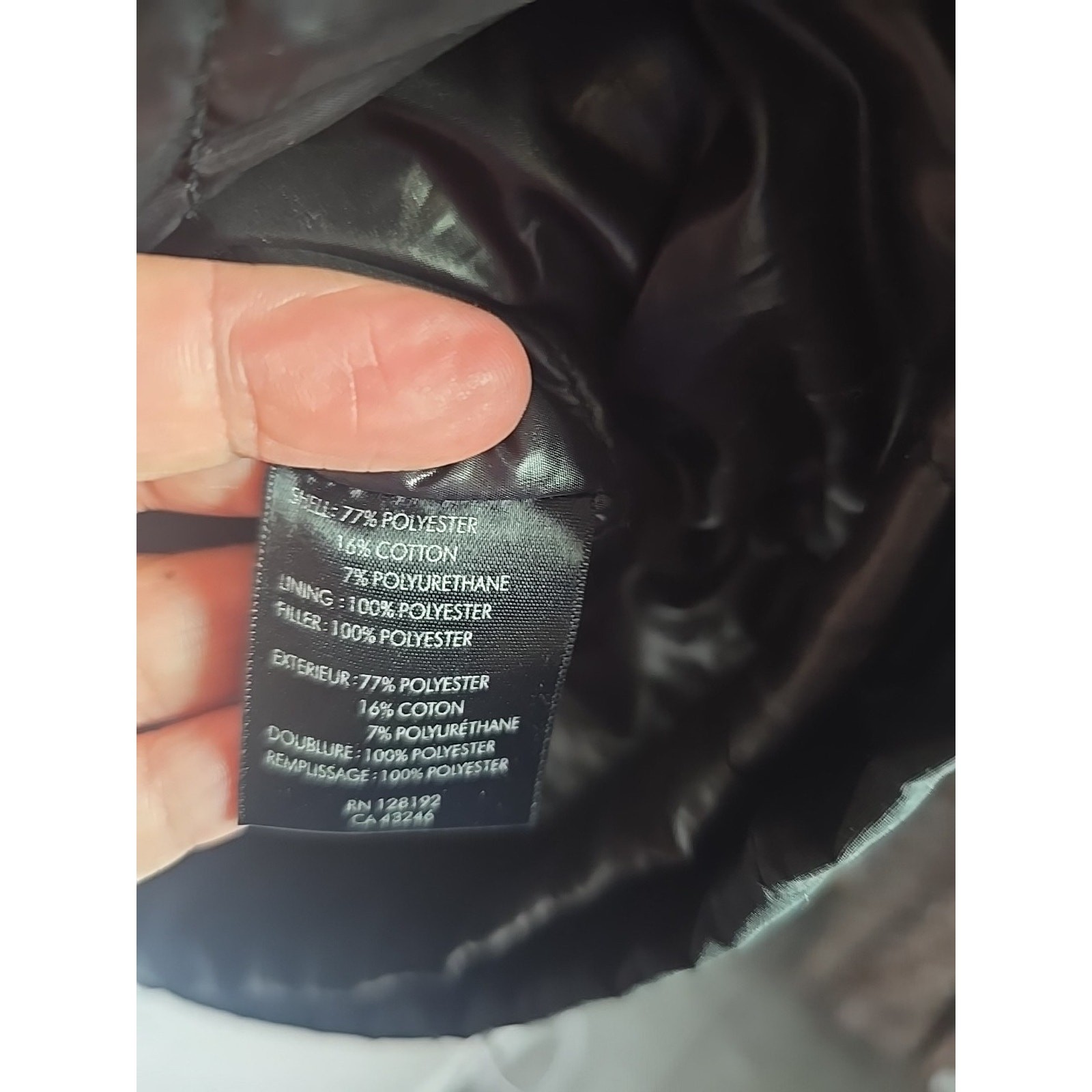 T TECH Jacket Black Insulated Softshell Mens Larg… - image 4