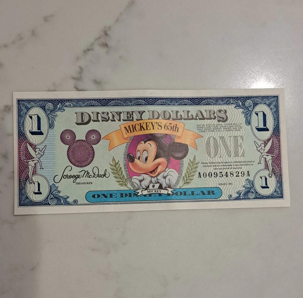 1993 Disney Dollar for sale | eBay