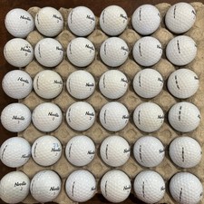 36 Near Mint Noodle 5A/4A Used Long And Soft Used Golf Balls.