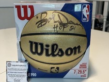 Bob Dandridge Signed Wilson Gold NBA Basketball w/HOF'21 Inscription.