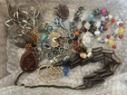 Costume Jewelry Mixed Lot Of 5 Lbs For Wear Or Resale Misc Vintage Modern # 02