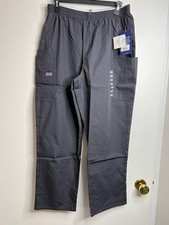 Cherokee Workwear Professionals Women's PETITE L Cargo Scrub Pants -NWT