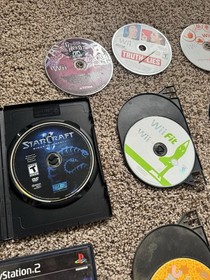 Video Game Lot Nintendo Wii PlayStation + PC Games