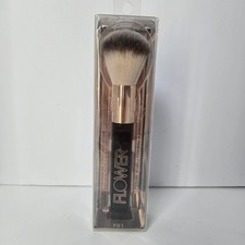 Flower Beauty Ultimate Powder Brush Black Gold Synthetic Makeup Tool NIB