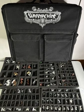 Warmachine Hordes Massive Army Lot 136 Figures & Carrying Case Foam Inserts RPG