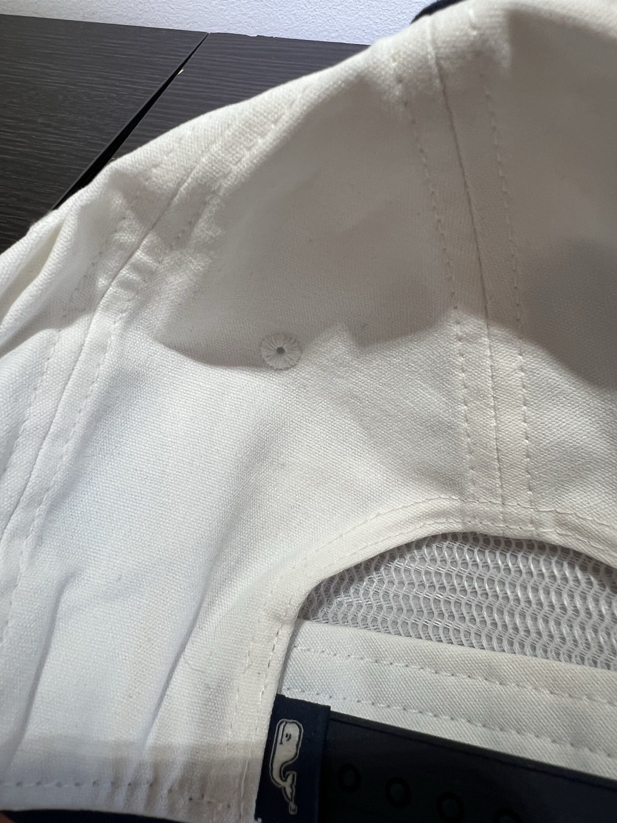 Vineyard Vines Hat Fish Patch Logo Ripstop Adjust… - image 8