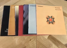 Lot of 7 Sotheby’s Fine Jewelry Catalogs 1975/1979/1980/1981