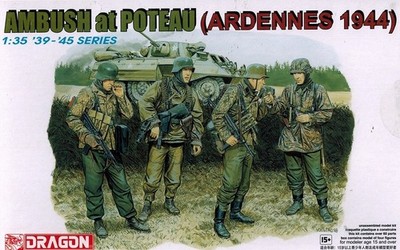 Dragon 6091 Ambush at Poteau - Ardennes 1944 - - 39 - 45 series 1:35