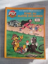PIF SUPER COMIQUE SPECIAL 21 - échec au maitre du monde - 1984