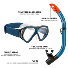 Us Divers Playa Adult Mask And Snorkel