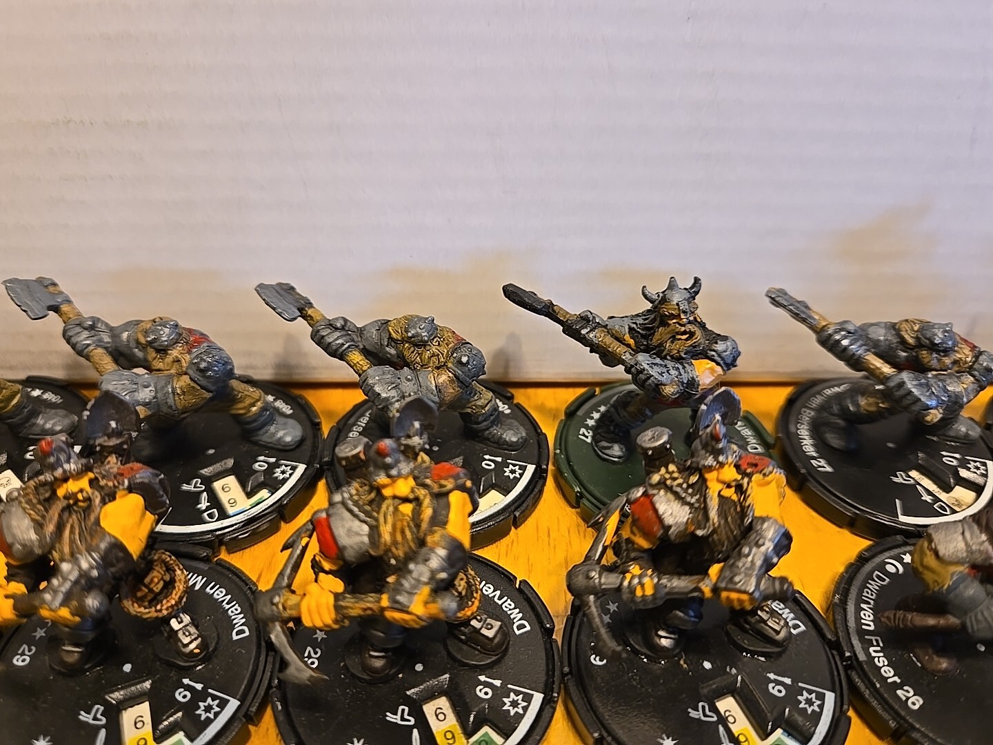 DnD Miniatures Lot Of 30 Various Dwarf Gunners, Runelord, Miners, Mage Knight eBay