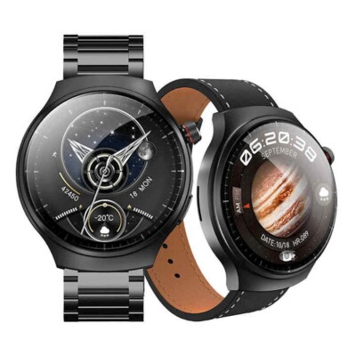 Smart Watch JS Watch 4 Black 3D brand new menu design 3strap for free