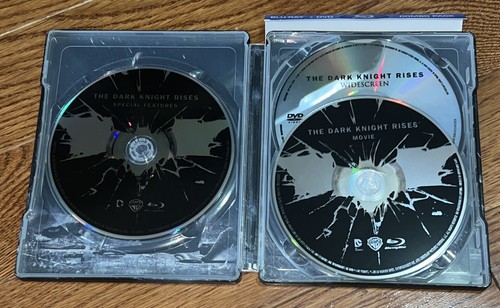 Batman Begins & The Dark Knight & Dark Knight Rises Trilogy Bluray Steelbook x3 - Picture 5 of 11