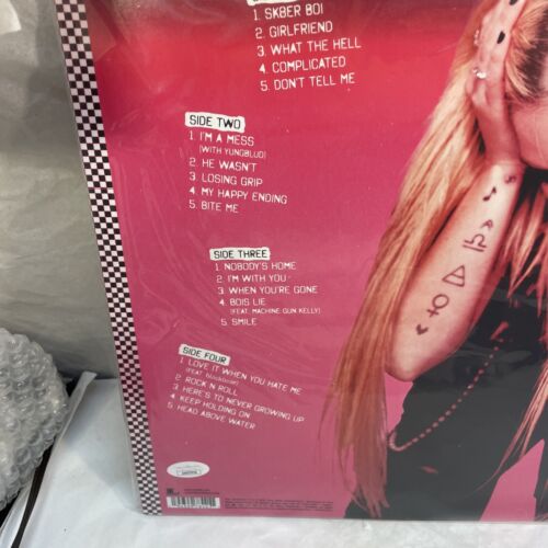 Avril Lavigne Greatest Hits Vinyl 2xLP Hand Signed & 411 /2000 JSA Cert - Picture 8 of 9