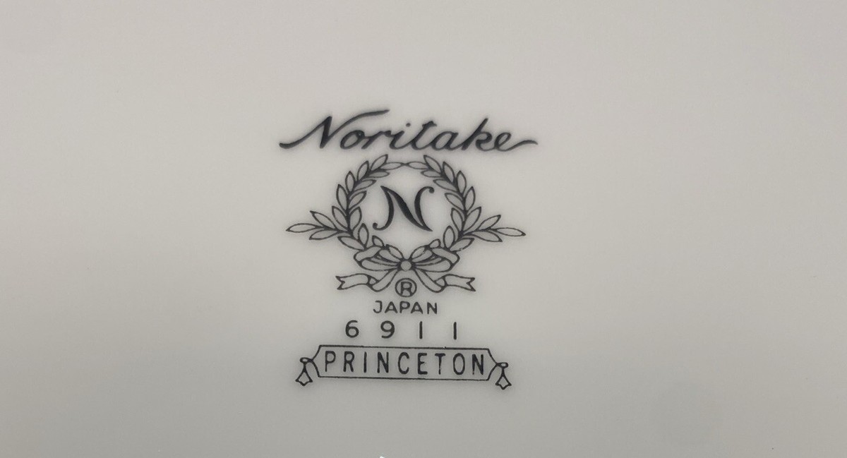 NORITAKE PRINCETON 6911 Oval 9.75”SERVING BOWL 1960s Japan Floral