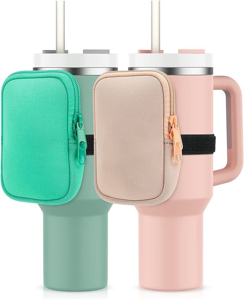 Gym Accessories Water Bottle Pouch for Stanley Quencher Adventure 40oz & Stanley