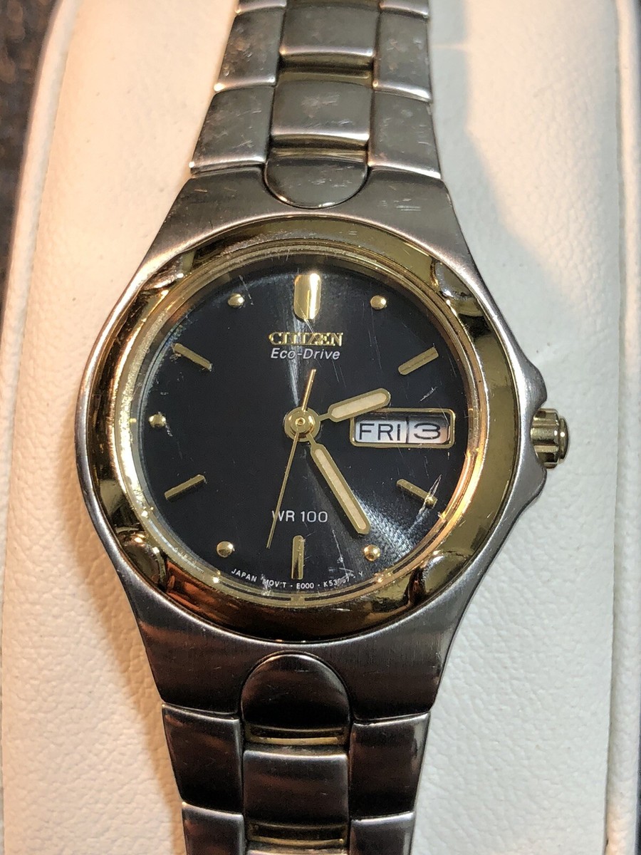 Citizen Eco-drive Gn-4w-s-10 WR 100 Ladies Stainless Steel