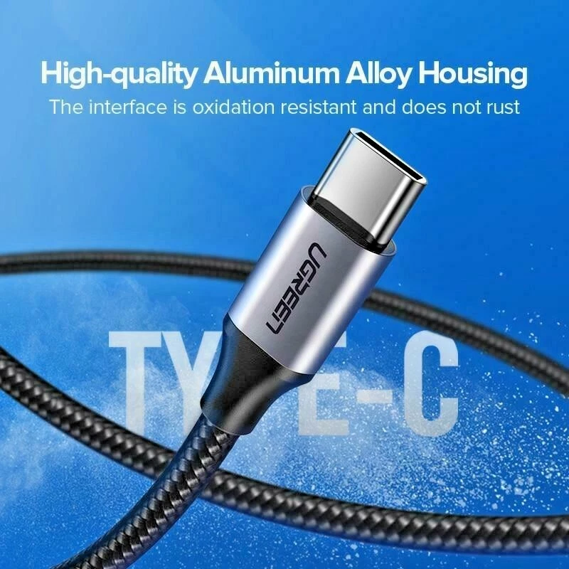 Cabo USB Ugreen Tipo C 3a USB C Cabo de Carregamento Rápido Cabo de Dados para Smart Phone - Imagem 4 de 4