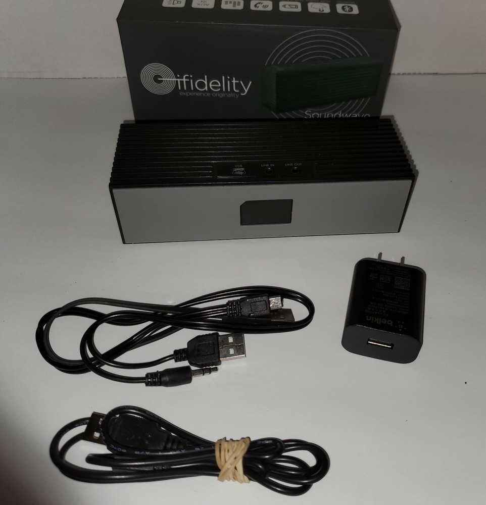 Fidelity Bluetooth Speaker with Crisp Sound and Long Battery Life