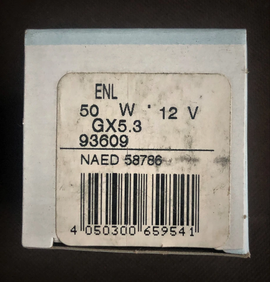 10 x Osram Xenophot 93609 50W 12V GX5,3 MR16 NAED Projektor Leuchtmittel * 533* - Bild 3 von 4