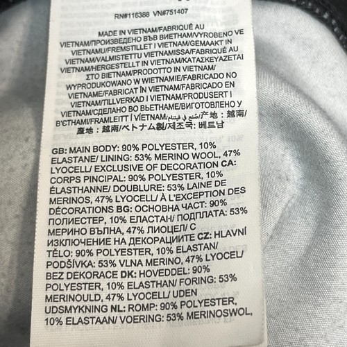 Smartwool Women's XS Active Printed 7/8 Leggings Black Water Color Side Pockets - Picture 11 of 11