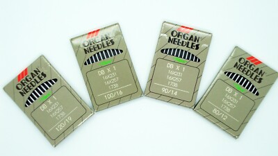Brother DBX1 Size 110/18 Industrial Sewing Machine Needles X10 Ideal for Juki 8100 Groz Beckert 16X231 Singer Global Brother DBX1 Size 110/18 Industrial Sewing Machine Needles X10 Ideal for Juki 8100 Groz Beckert 16X231 Singer Global