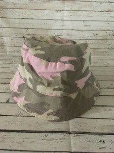 baby camo bucket hat